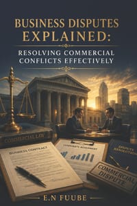 Business Disputes Explained: Resolving Commercial Conflicts Effectively cover