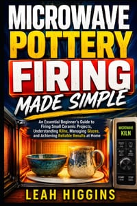 Microwave Pottery Firing Made Simple: An Essential Beginner's Guide to Firing Small Ceramic Projects, Understanding Kilns, Managing Glazes, and Achiev cover