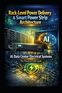 Rack-Level Power Delivery & Smart Power Strip Architecture: AI Data Center Electrical Systems - The Practical Field Guide cover