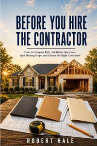 Before You Hire the Contractor: How to Compare Bids, Ask Better Questions, Spot Missing Scope, and Choose a Contractor for a Major Home Project cover