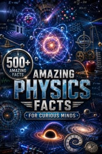 Amazing Physics Facts for Curious Minds: 500 Fascinating Facts About the Forces, Energy, Matter, Space & Technology That Shape Our World cover