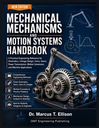 Mechanical Mechanisms and Motion Systems Handbook: A Practical Engineering Reference for Kinematics, Linkage Design, Cams, Gears, Power Transmission, cover