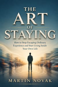 THE ART OF STAYING. How to Stop Escaping Ordinary Experience and Start Living Inside Your Own Life cover