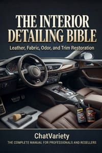 The Interior Detailing Bible: Leather, Fabric, Odor, and Trim Restoration cover