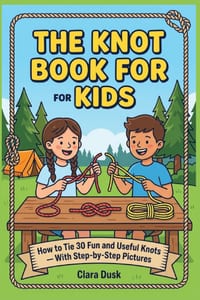 The Knot Book for Kids: How to Tie 30 Fun and Useful Knots With Step-by-Step Pictures cover