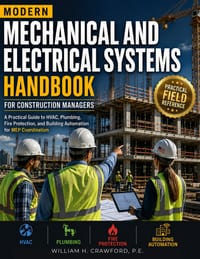 Modern Mechanical and Electrical Systems Handbook for Construction Managers: A Practical Guide to HVAC, Plumbing, Fire Protection, and Building Automa cover