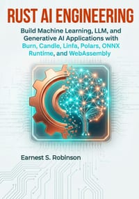 Rust AI Engineering: Build Machine Learning, LLM, and Generative AI Applications with Burn, Candle, Linfa, Polars, ONNX Runtime, and WebAssembly cover