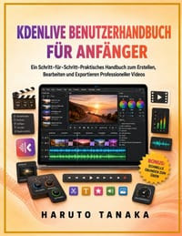 Kdenlive Benutzerhandbuch Für Anfänger: Ein Schritt-für-Schritt-Praktisches Handbuch zum Erstellen, Bearbeiten und Exportieren Professioneller Videos cover