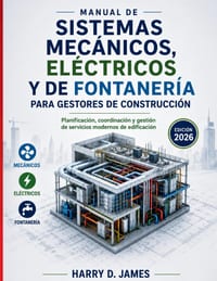 Manual de Sistemas Mecánicos, Eléctricos y de Fontanería para Gestores de Construcción: Planificación, coordinación y gestión de servicios modernos de cover