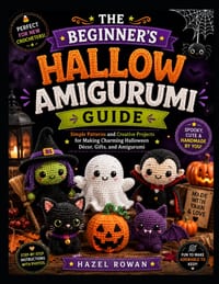The Beginner's Hallow Amigurumi Guide: Simple Patterns and Creative Projects for Making Charming Halloween Décor, Gifts, and Amigurumi cover