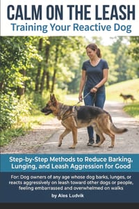 Calm on the Leash: Training Your Reactive Dog: Step-by-Step Methods to Reduce Barking, Lunging, and Leash Aggression for Good cover