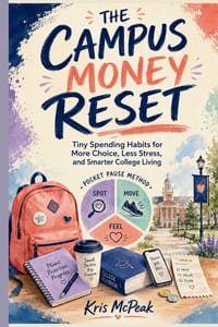 The Campus Money Reset: Tiny Spending Habits for More Choice, Less Stress, and Smarter College Living cover