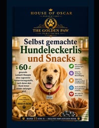 Selbst gemachte Hundeleckerlis und Snacks: 60 gesunde Leckerli-Rezepte ohne zugesetzte Konservierungsstoffe, nach denen dein Hund immer wieder verlang cover