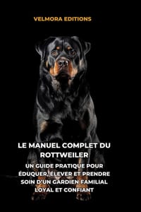 Le Manuel Complet du Rottweiler: Un Guide Pratique pour Éduquer, Élever et Prendre Soin d'un Gardien Familial Loyal et Confiant cover