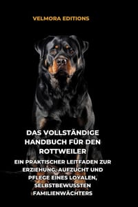 Das Vollständige Handbuch für den Rottweiler: Ein Praktischer Leitfaden zur Erziehung, Aufzucht und Pflege eines Loyalen, Selbstbewussten Familienwäch cover