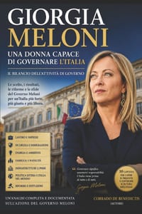 GIORGIA MELONI - Una donna capace di governare l'Italia: Il bilancio dell'attività di Governo cover