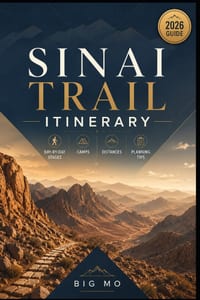 Sinai Trail Itinerary: Day-by-Day Stages, Camps, Distances & Planning Tips cover