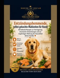 Entzündungshemmende, selbst gekochte Mahlzeiten für Hunde: 60 heilende Rezepte zur Verringerung chronischer Entzündungen und zur langfristigen Stärkun cover