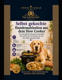 Selbst gekochte Hundemahlzeiten aus dem Slow Cooker: 60 unkomplizierte Rezepte für gesundes, nährstoffreiches Hundefutter, das sich über Nacht zuberei cover