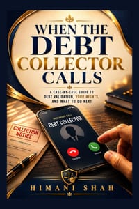 When the Debt Collector Calls: A Case-by-Case Guide to Debt Validation, Your Rights, and What to Do Next cover