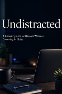 Undistracted: A Focus System for Remote Workers Drowning in Noise cover