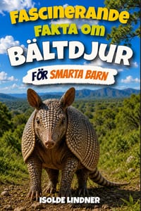 Fascinerande fakta om bältdjur för smarta barn: Upptäck naturens fantastiska bepansrade däggdjur och deras otroliga överlevnadsförmåga cover