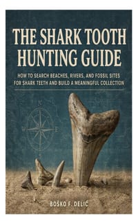 The Shark Tooth Hunting Guide: How to Search Beaches, Rivers, and Fossil Sites for Shark Teeth and Build a Meaningful Collection cover