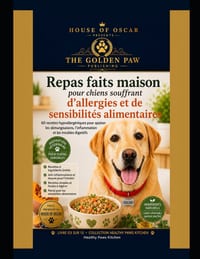 Repas faits maison pour chiens souffrant d'allergies et de sensibilités alimentaires: 60 recettes hypoallergéniques pour apaiser les démangeaisons, l' cover