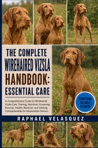 The Complete Wirehaired Vizsla Handbook: ESSENTIAL CARE: A Comprehensive Guide to Wirehaired Vizsla Care, Training, Nutrition, Grooming, Exercise, Hea cover