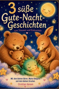 3 süße Gute-Nacht-Geschichten: Zum Träumen und Einkuscheln cover