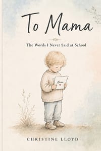 To Mama: The Words I Never Said at School cover