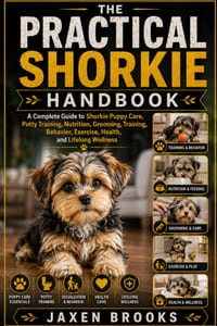 The Practical Shorkie Handbook: A Complete Guide to Shorkie Puppy Care, Potty Training, Nutrition, Grooming, Training, Behavior, Exercise, Health, and cover