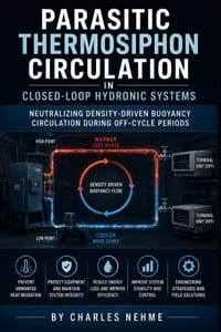 Parasitic Thermosiphon Circulation in Closed-Loop Hydronic Systems: Neutralizing Density-Driven Buoyancy Circulation During Off-Cycle Periods cover