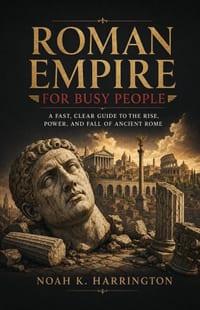 Roman Empire for Busy People: A Fast, Clear Guide to the Rise, Power, and Fall of Ancient Rome cover