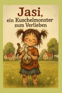 Jasi, ein Kuschelmonster zum Verlieben: Band 1 - Eine liebevolle Kindheitsgeschichte voller Tiere und Abenteuer aus einem kleinen Dorf am Bach cover