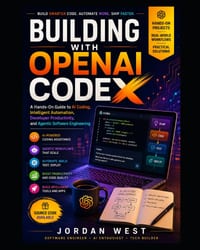 Building with OpenAI Codex: A Hands-On Guide to AI Coding, Intelligent Automation, Developer Productivity, and Agentic Software Engineering cover