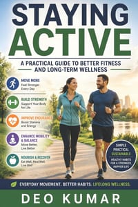 Staying Active: A Practical Guide to Better Fitness and Long-Term Wellness cover