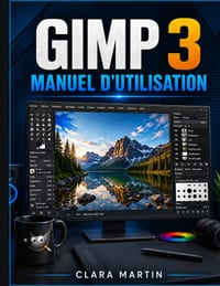 Gimp 3 Benutzerhandbuch: Ein unabhängiger Leitfaden zu Einrichtung, wichtigsten Werkzeugen, Bildbearbeitung, Ebenen, Auswahlen, Masken, Filtern und pr cover
