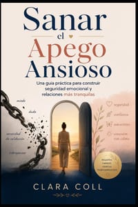 Sanar apego ansioso: Una guía práctica para comprender tu ansiedad, recuperar tu seguridad emocional y construir relaciones más sanas cover
