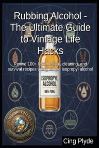 Rubbing Alcohol - The Ultimate Guide to Vintage Life Hacks: Revive 100+ lost medical, cleaning, and survival recipes using simple isopropyl alcohol cover