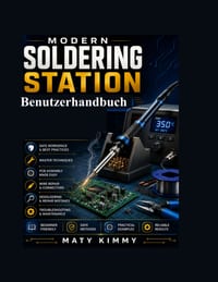 Benutzerhandbuch Modern Soldering Station: Eine Schritt-für-Schritt-Anleitung für Anfänger zu Werkzeugeinrichtung, sicheren Arbeitsmethoden, Leiterpla cover