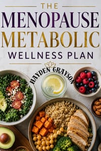 The Menopause Metabolic Wellness Plan: A 12-Week Nutrition, Movement, and Lifestyle Guide for Women Over 40 Who Want Steady Energy, Real Strength, Res cover