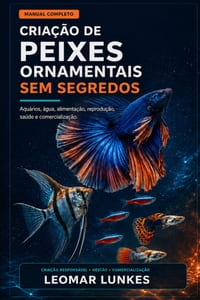 Criação de Peixes Ornamentais sem Segredos: Aquários, água, alimentação, reprodução, saúde e comercialização. Manual completo cover