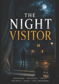 The Night Visitor: A Gripping Psychological Thriller of Dark Secrets, Hidden Motives, and a Stranger Who Knows Too Much cover
