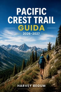 Pacific Crest Trail Guida 2026-2027: Escursioni su singole sezioni, pianificazione dei rifornimenti, informazioni sui permessi e profili altimetrici d cover