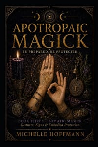 Apotropaic Magic - Be Prepared. Be Protected: BOOK THREE SOMATIC MAGICK Gestures, Signs & Embodied Protection cover