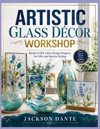 Artistic Glass Décor Workshop: Modern DIY Glass Design Projects for Gifts and Interior Styling cover