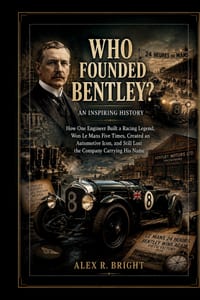 Who Founded Bentley? an Inspiring History: How One Engineer Built a Racing Legend, Won Le Mans Five Times, Created an Automotive Icon, and Still Lost cover
