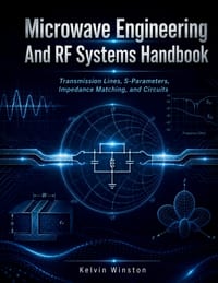 Microwave Engineering And RF Systems Handbook: Transmission Lines, S-Parameters, Impedance Matching, and Circuits cover