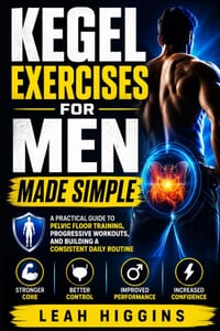 Kegel Exercises for Men Made Simple: A Practical Guide to Pelvic Floor Training, Progressive Workouts, and Building a Consistent Daily Routine cover